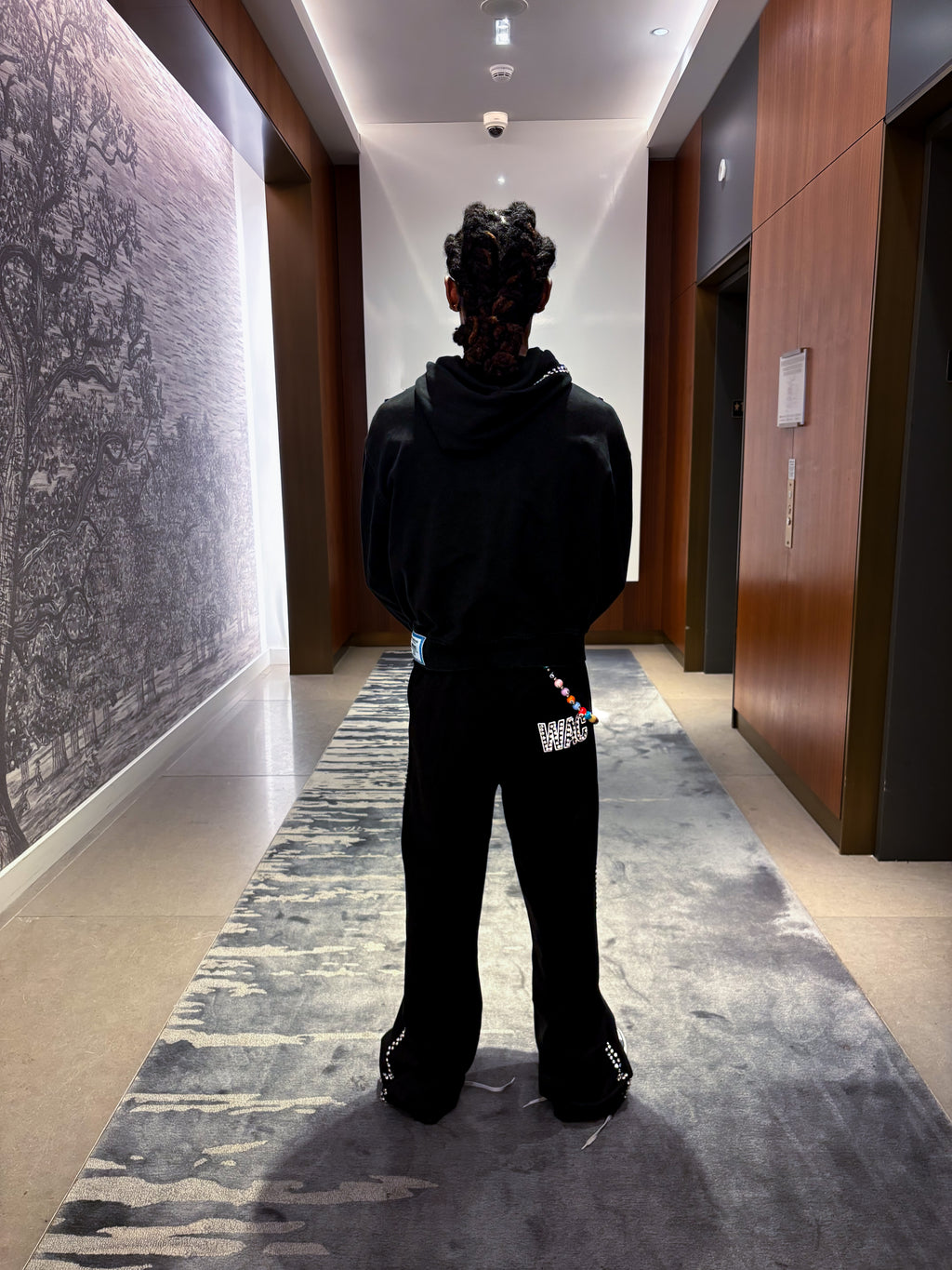 BLACK GEMSTONE PANTS (CLEARSTONE EDITION)
