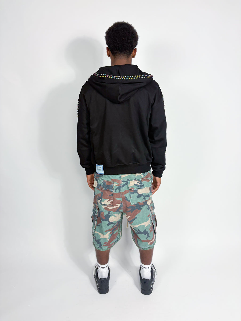 BLACK GEMSTONE ZIPUP