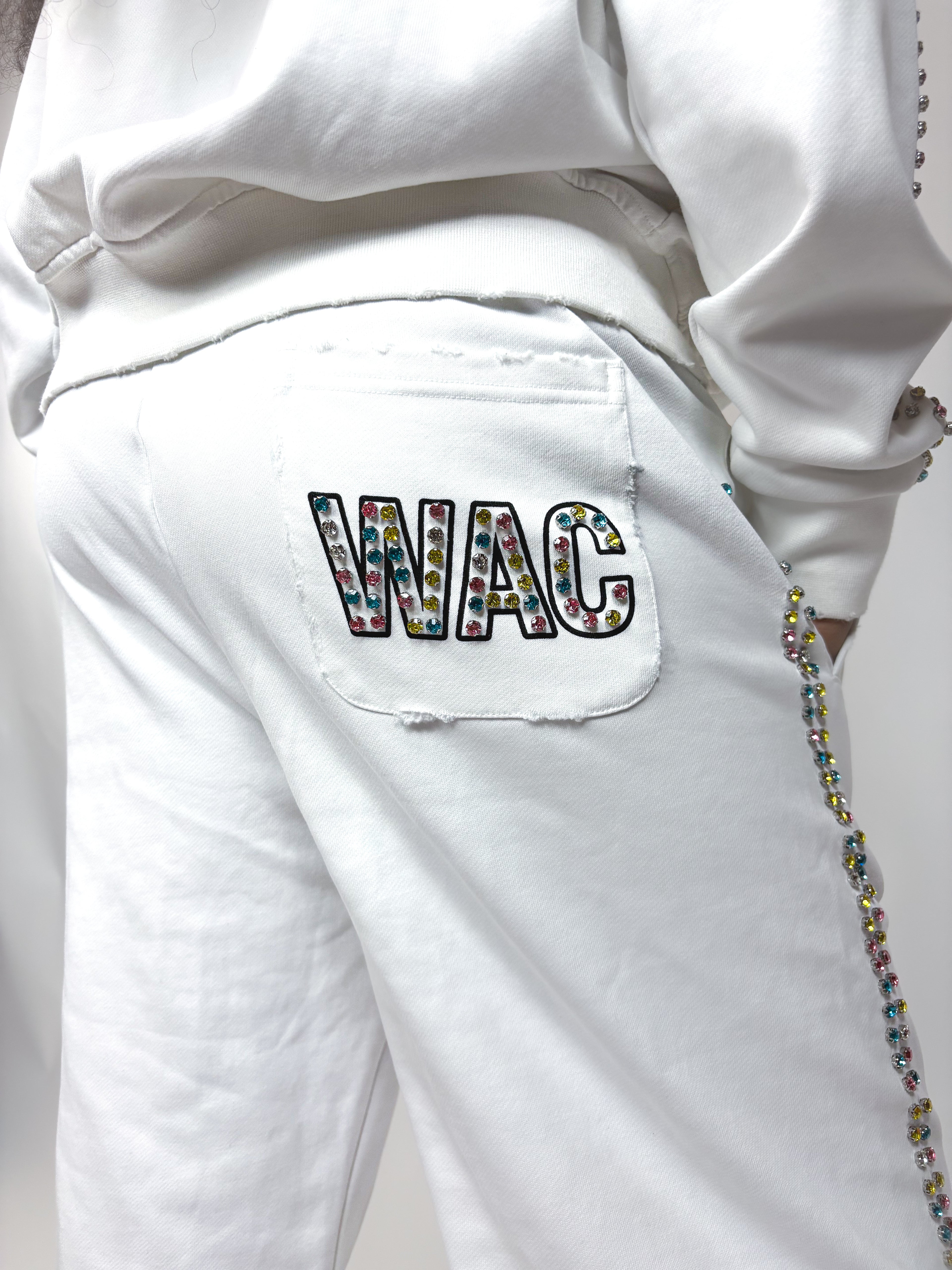 WHITE GEMSTONE PANTS (COLORFUL EDITION)