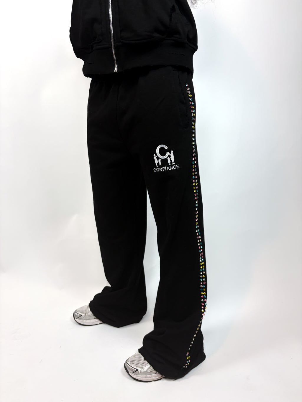 BLACK GEMSTONE PANTS (COLORFUL EDITION)