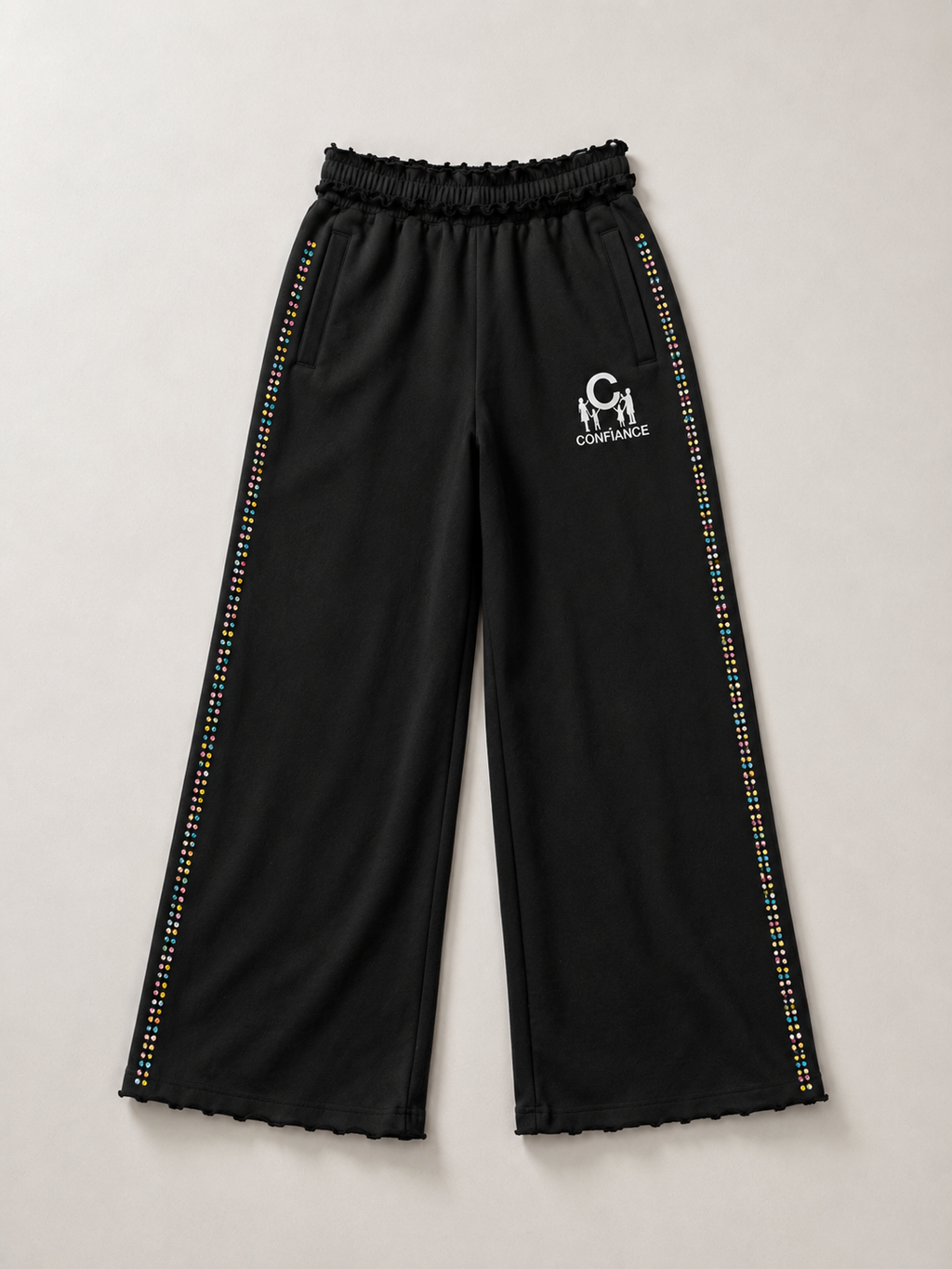 BLACK GEMSTONE PANTS (COLORFUL EDITION)
