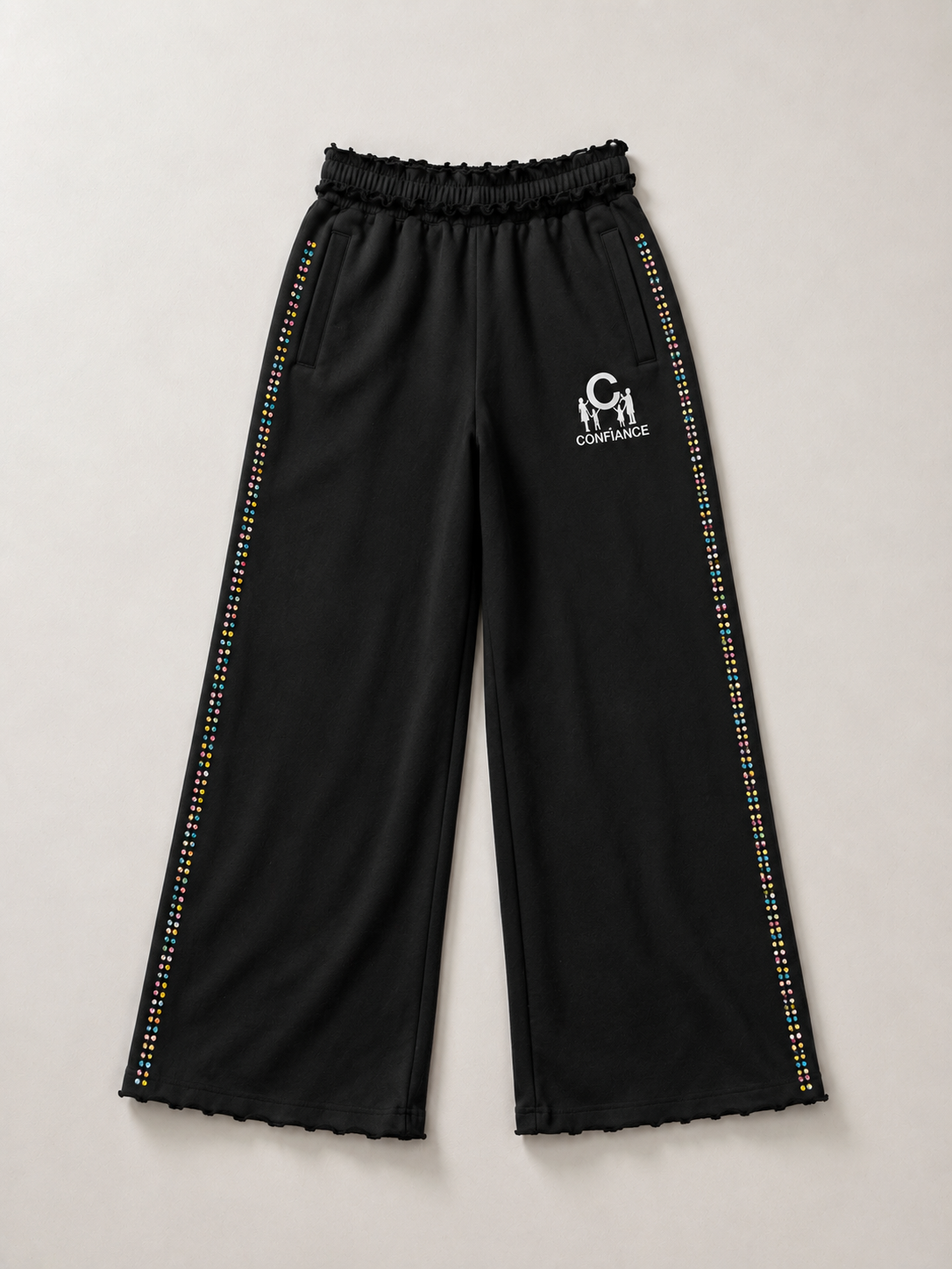 BLACK GEMSTONE PANTS (COLORFUL EDITION)