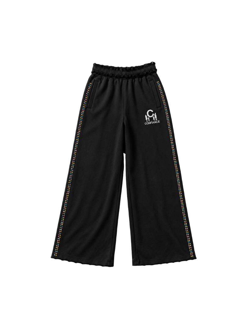 BLACK GEMSTONE PANTS (COLORFUL EDITION)