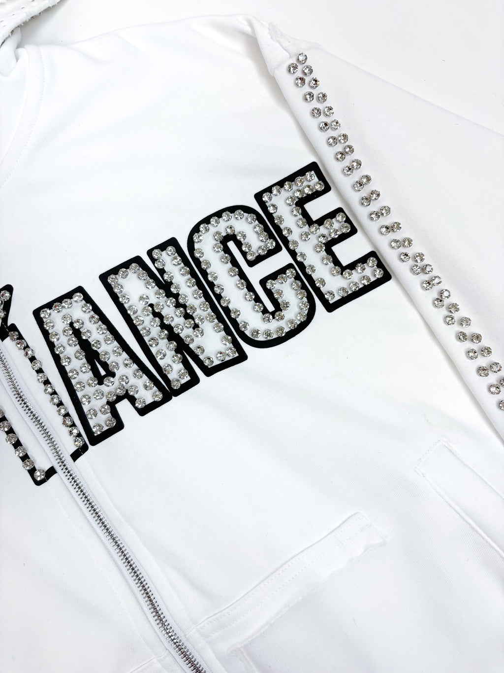 WHITE GEMSTONE ZIPUP (Clear Edition)